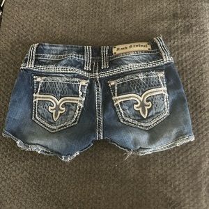 Womens rock revival shorts